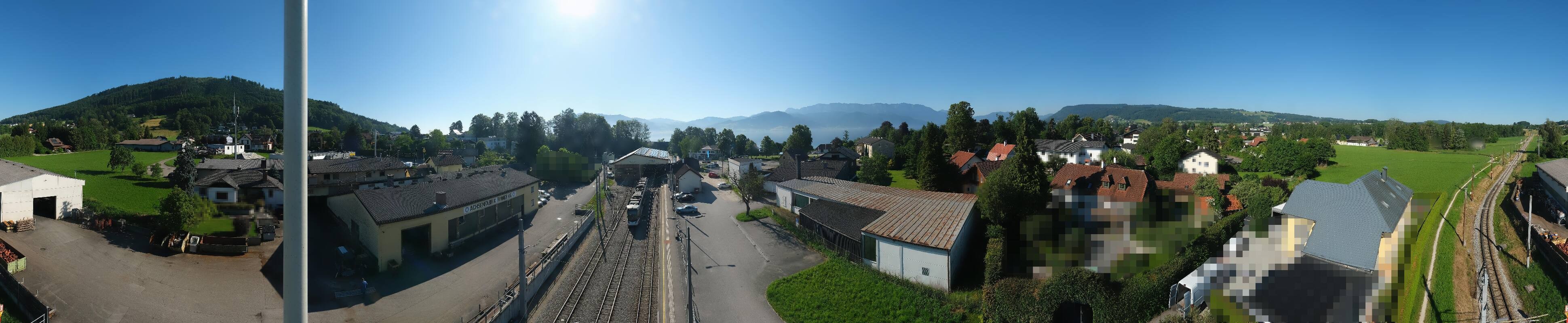 Archiv Foto Webcam Bahnhof am Attersee