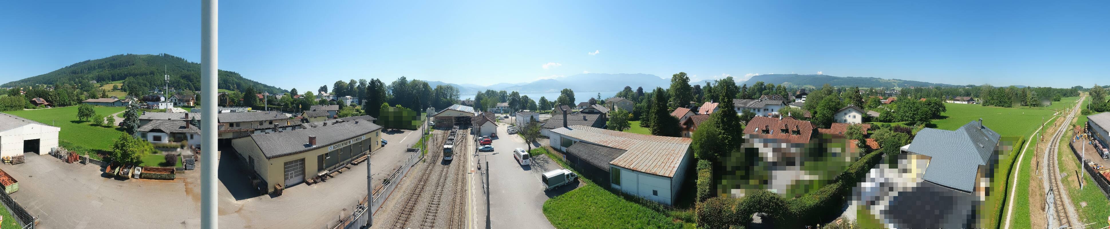 Archiv Foto Webcam Bahnhof am Attersee