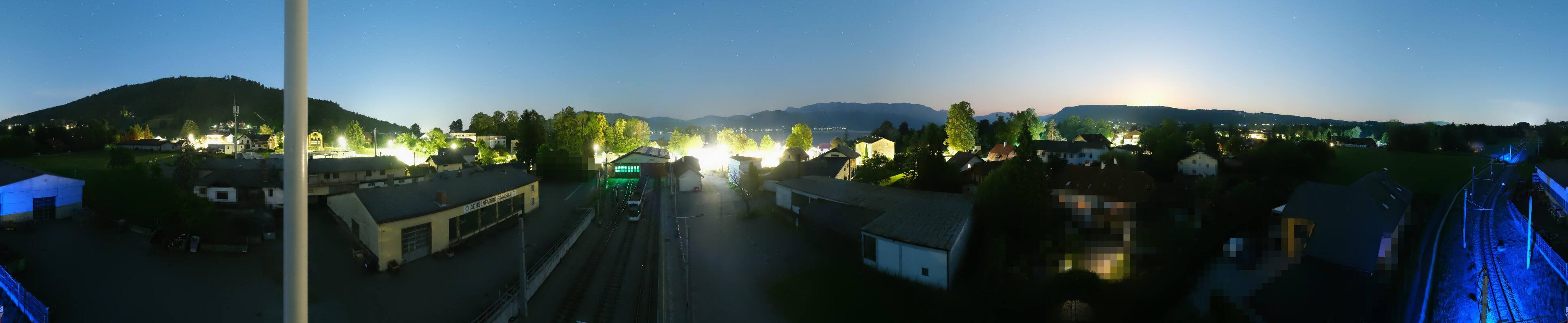 Archived image Webcam Train station at Attersee