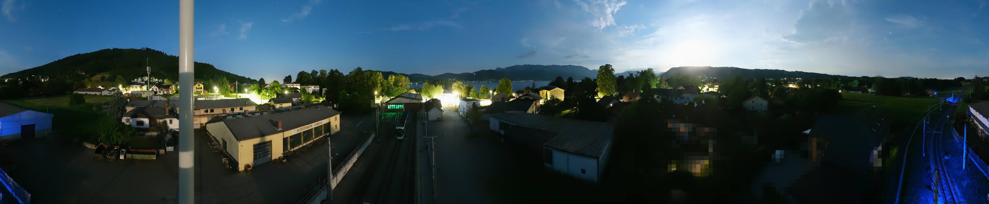 Archiv Foto Webcam Bahnhof am Attersee