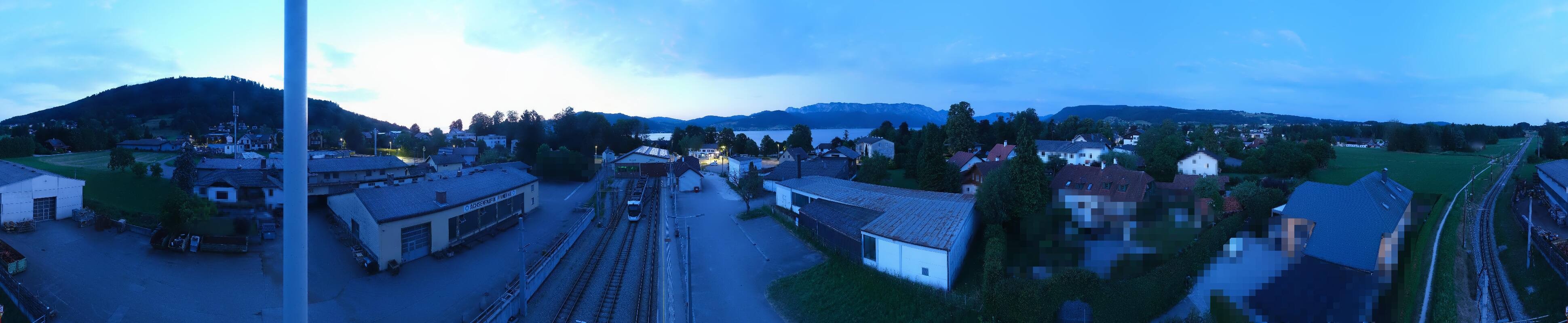 Archiv Foto Webcam Bahnhof am Attersee