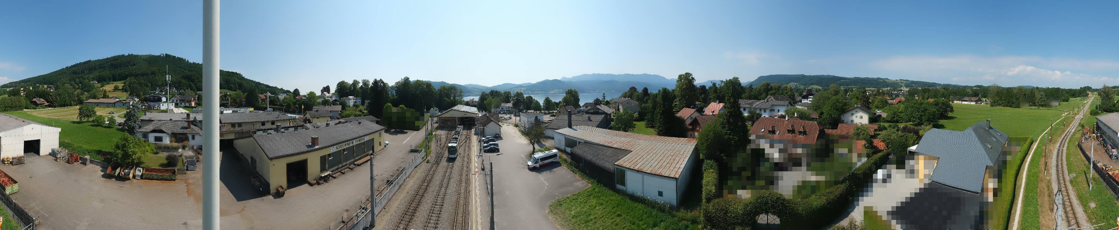 Archiv Foto Webcam Bahnhof am Attersee
