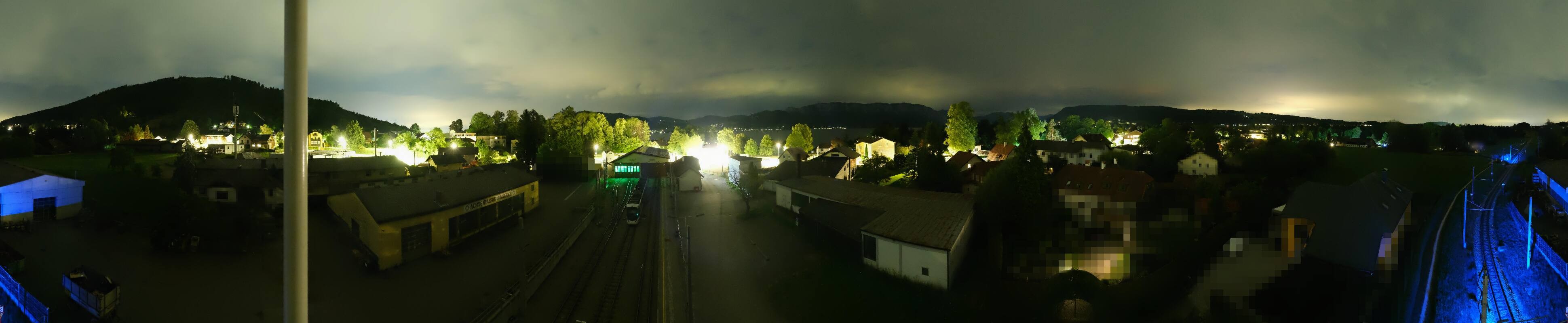 Archiv Foto Webcam Bahnhof am Attersee