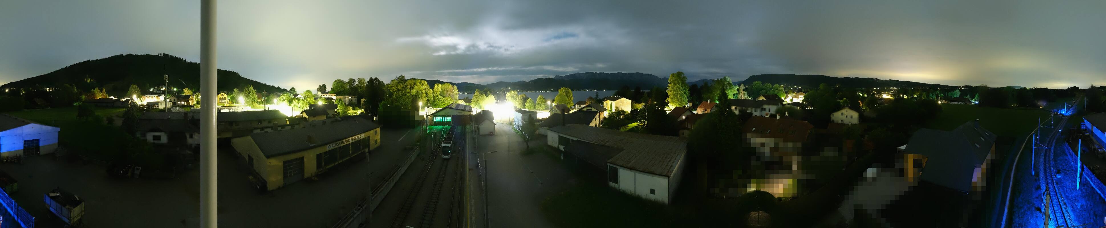 Archiv Foto Webcam Bahnhof am Attersee