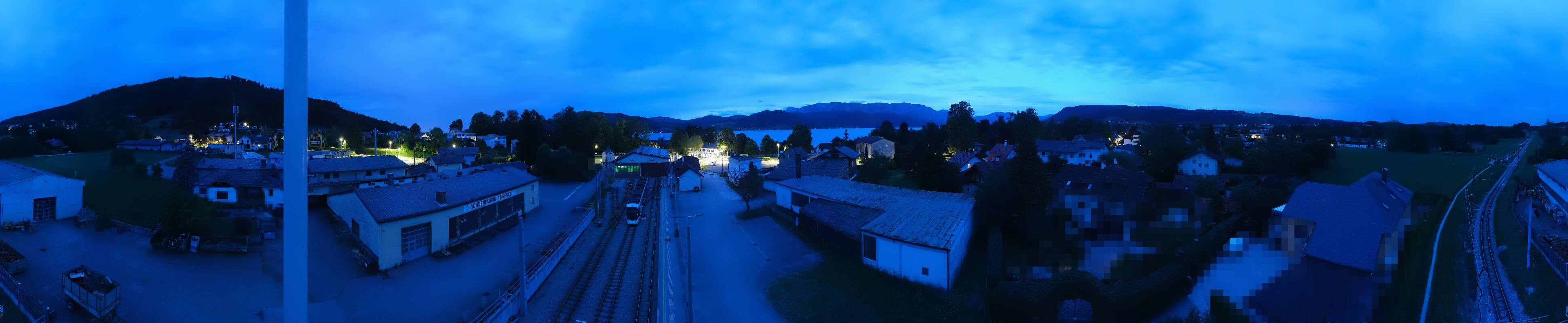 Archiv Foto Webcam Bahnhof am Attersee