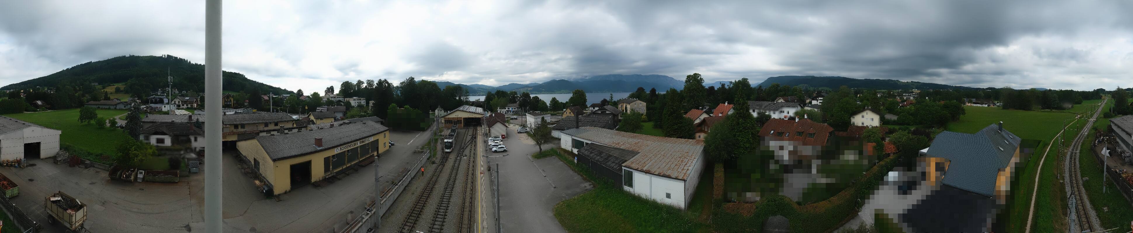 Archiv Foto Webcam Bahnhof am Attersee