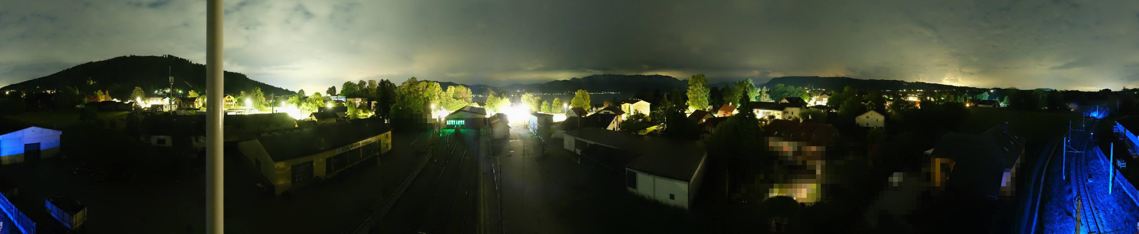 Archiv Foto Webcam Bahnhof am Attersee