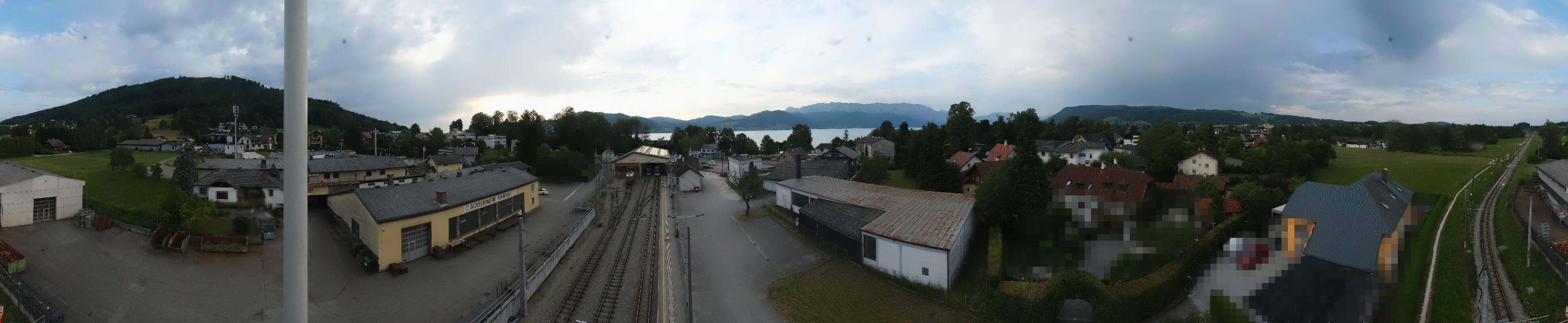 Archiv Foto Webcam Bahnhof am Attersee