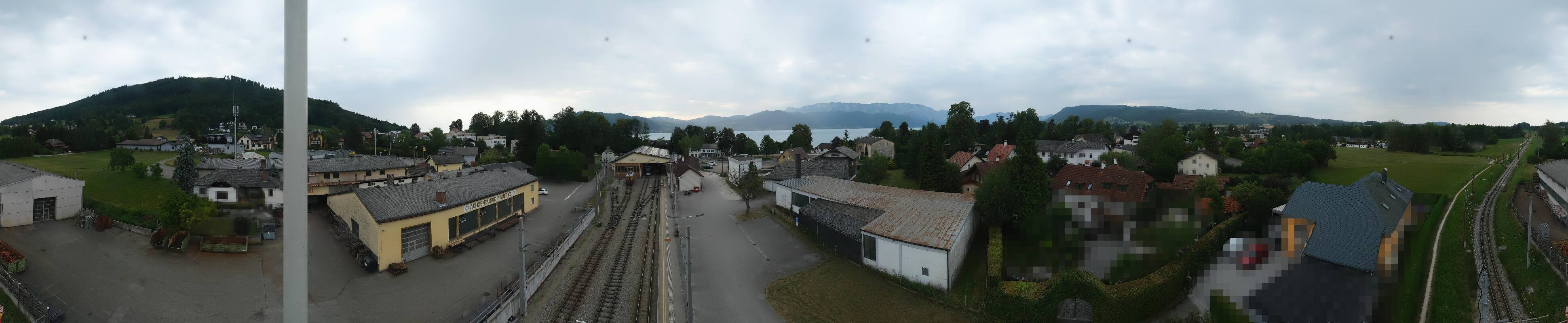 Archiv Foto Webcam Bahnhof am Attersee