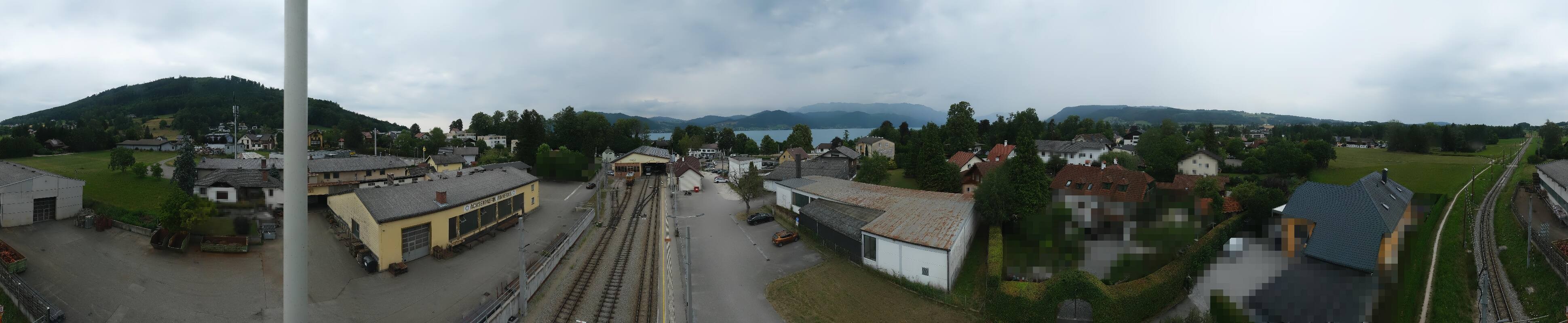 Archiv Foto Webcam Bahnhof am Attersee