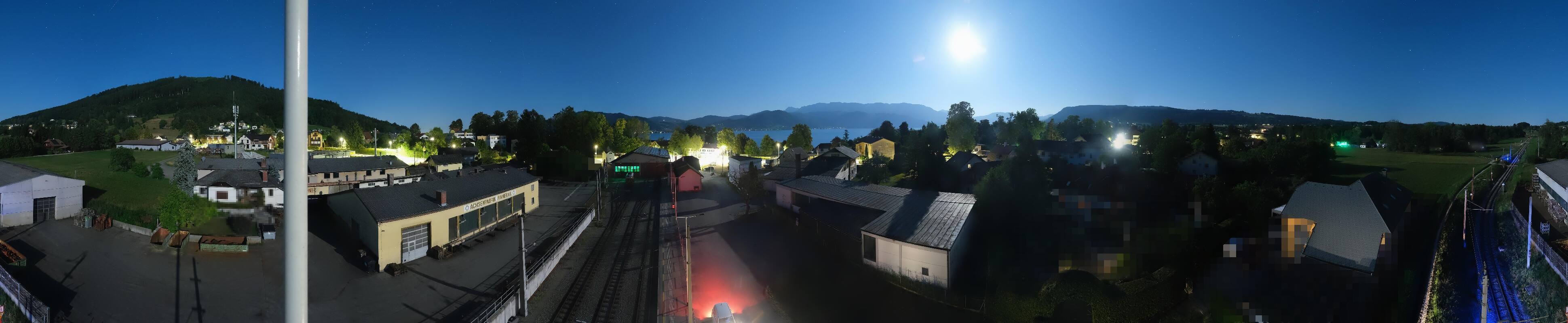 Archiv Foto Webcam Bahnhof am Attersee