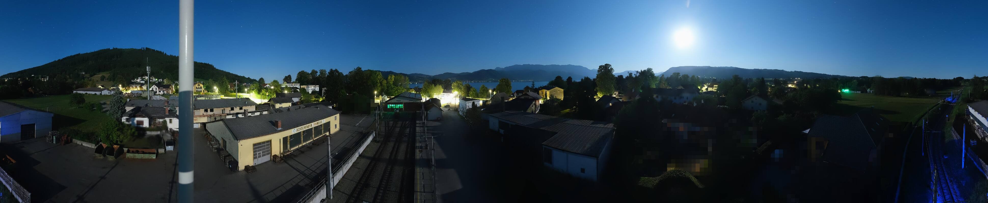Archiv Foto Webcam Bahnhof am Attersee
