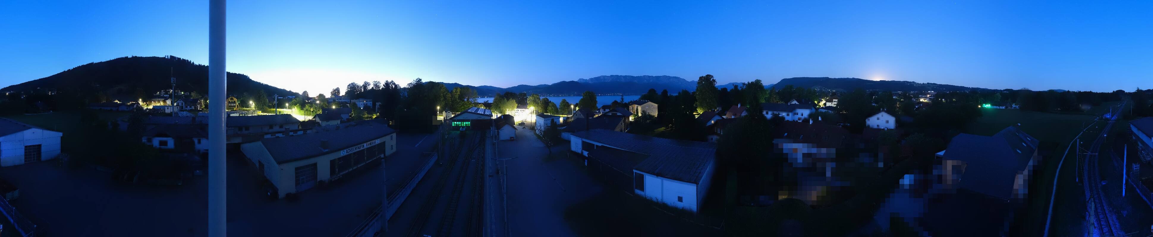 Archiv Foto Webcam Bahnhof am Attersee