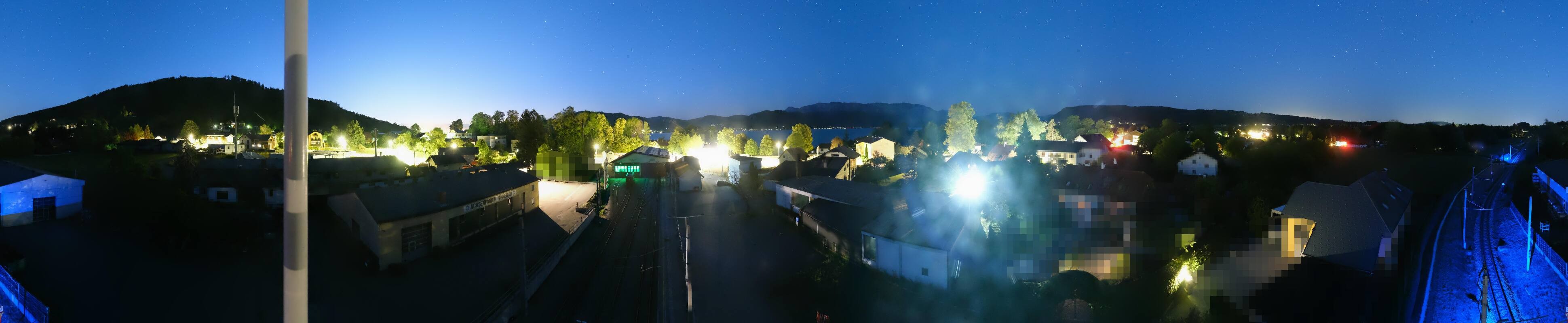 Archiv Foto Webcam Bahnhof am Attersee