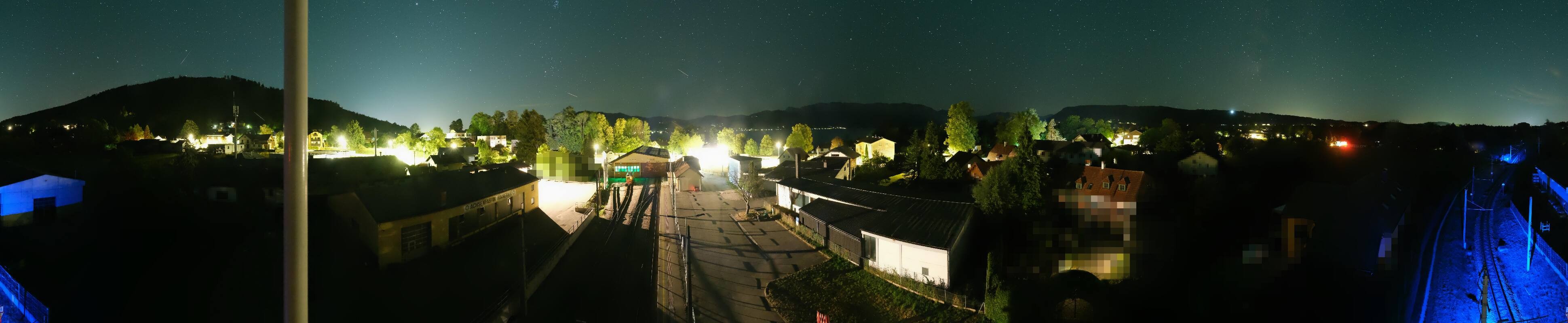 Archived image Webcam Train station at Attersee