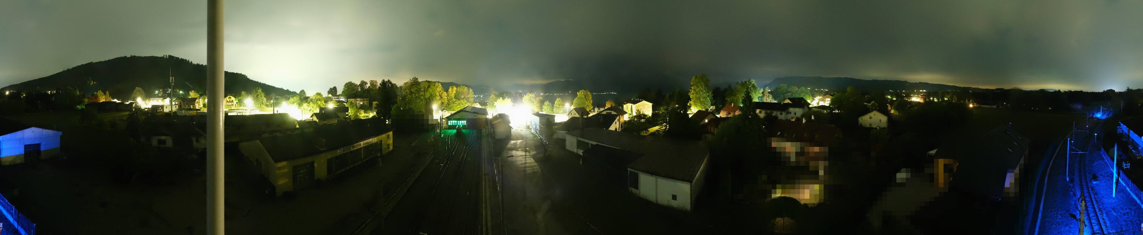 Archiv Foto Webcam Bahnhof am Attersee