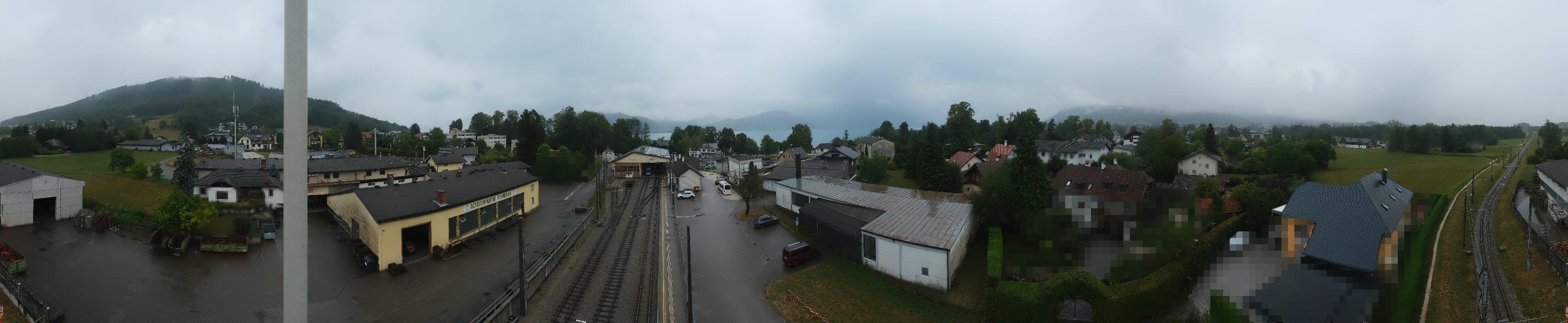 Archiv Foto Webcam Bahnhof am Attersee