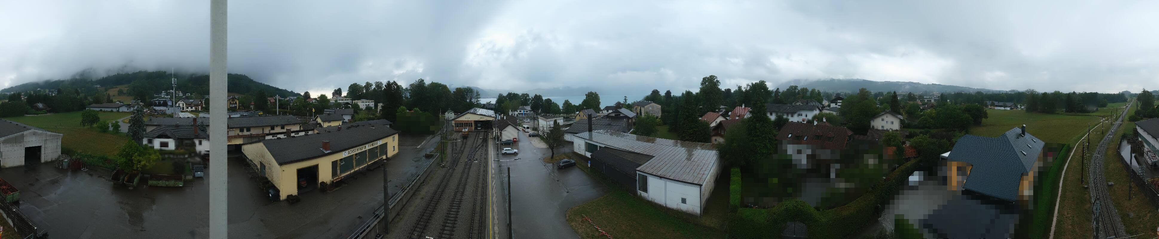 Archiv Foto Webcam Bahnhof am Attersee
