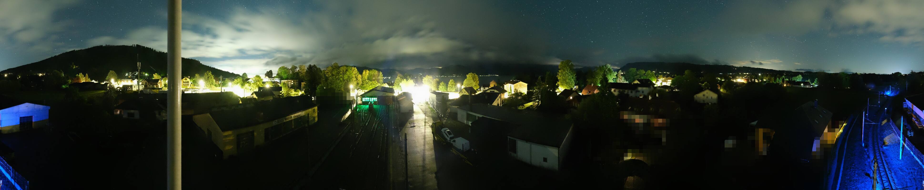 Archiv Foto Webcam Bahnhof am Attersee