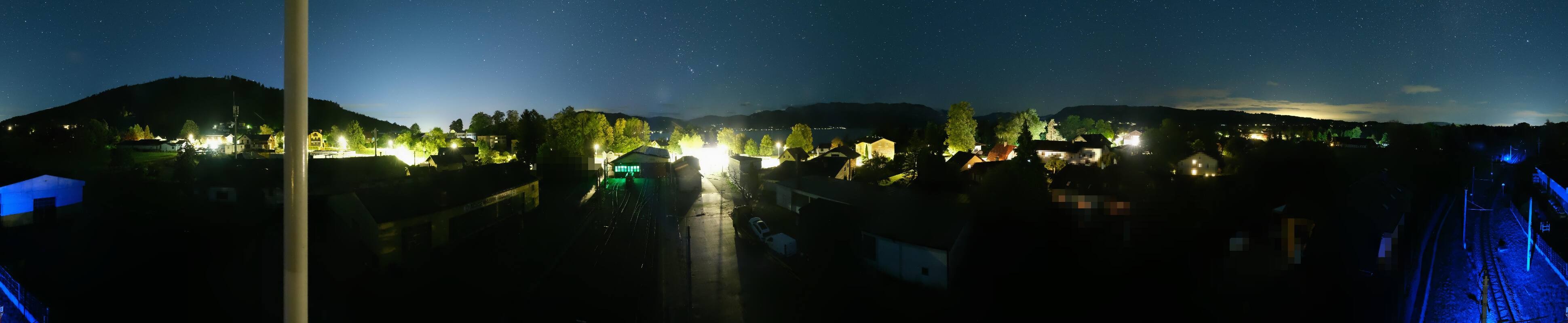 Archiv Foto Webcam Bahnhof am Attersee