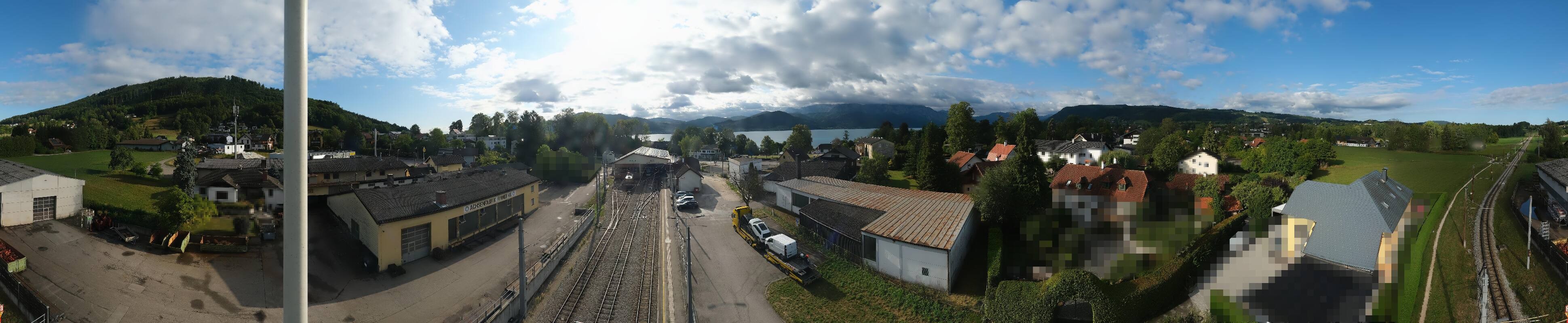 Archiv Foto Webcam Bahnhof am Attersee