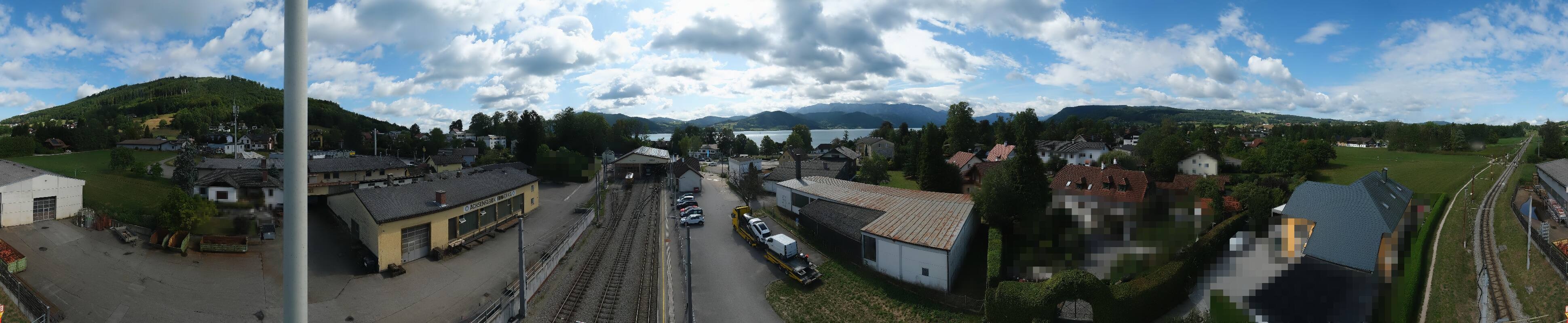 Archiv Foto Webcam Bahnhof am Attersee