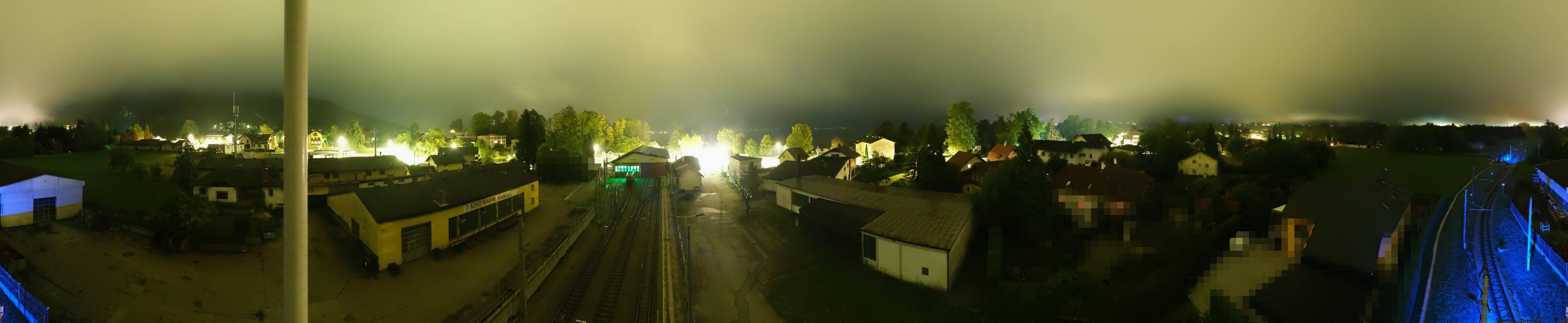 Archived image Webcam Train station at Attersee