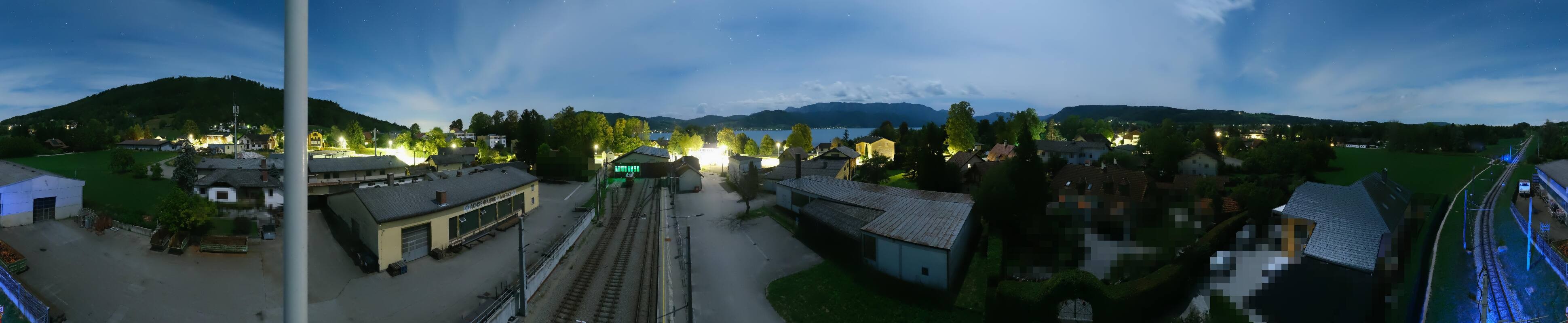 Archiv Foto Webcam Bahnhof am Attersee
