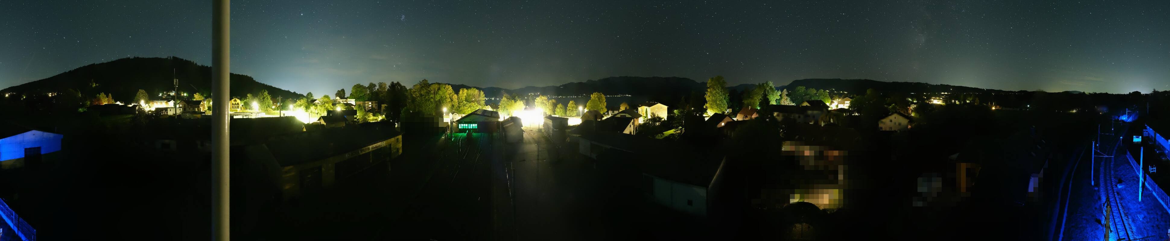 Archiv Foto Webcam Bahnhof am Attersee