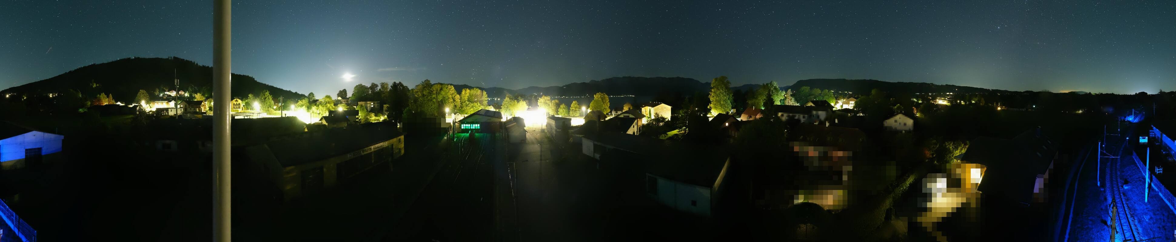 Archiv Foto Webcam Bahnhof am Attersee