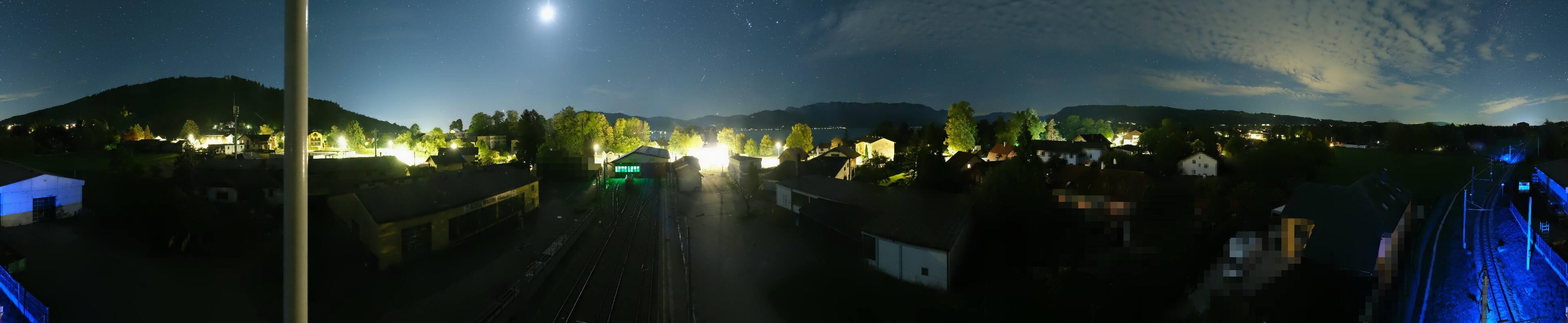 Archiv Foto Webcam Bahnhof am Attersee