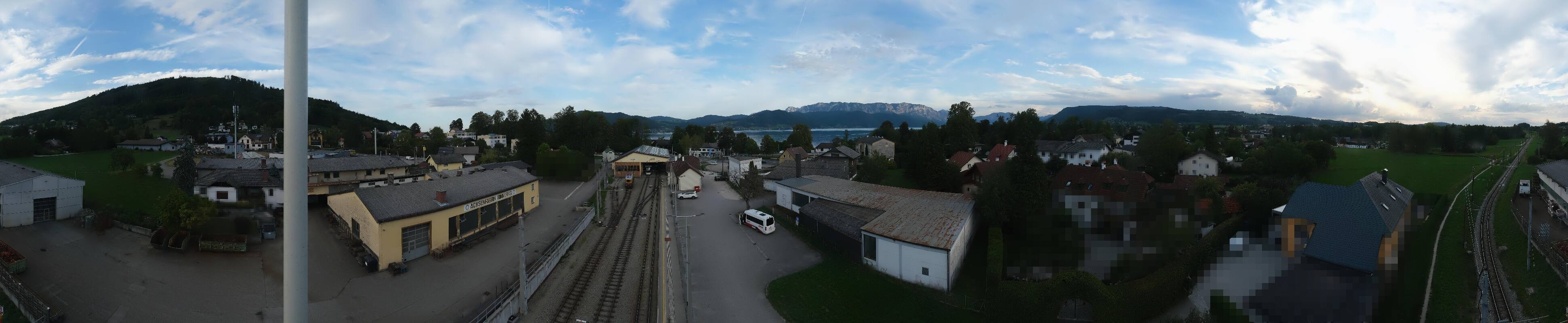 Archiv Foto Webcam Bahnhof am Attersee