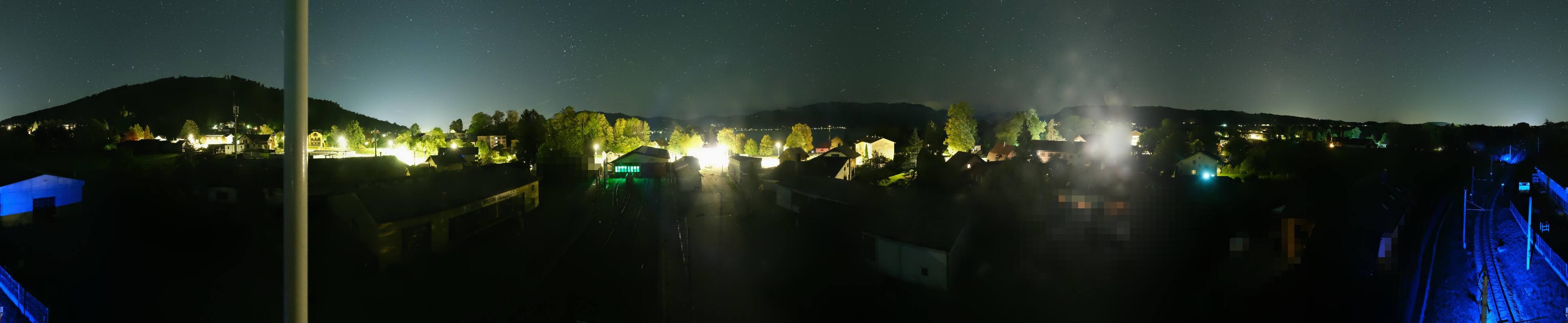 Archiv Foto Webcam Bahnhof am Attersee