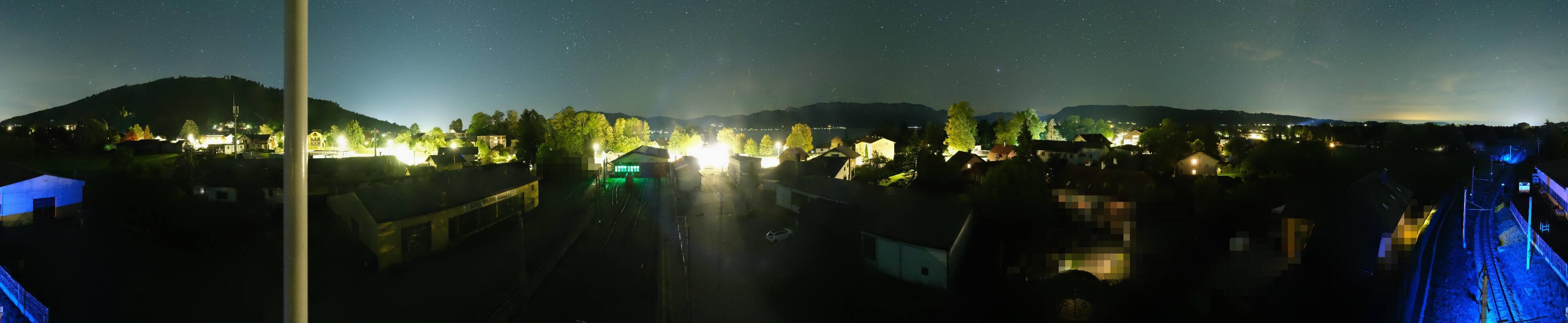 Archiv Foto Webcam Bahnhof am Attersee