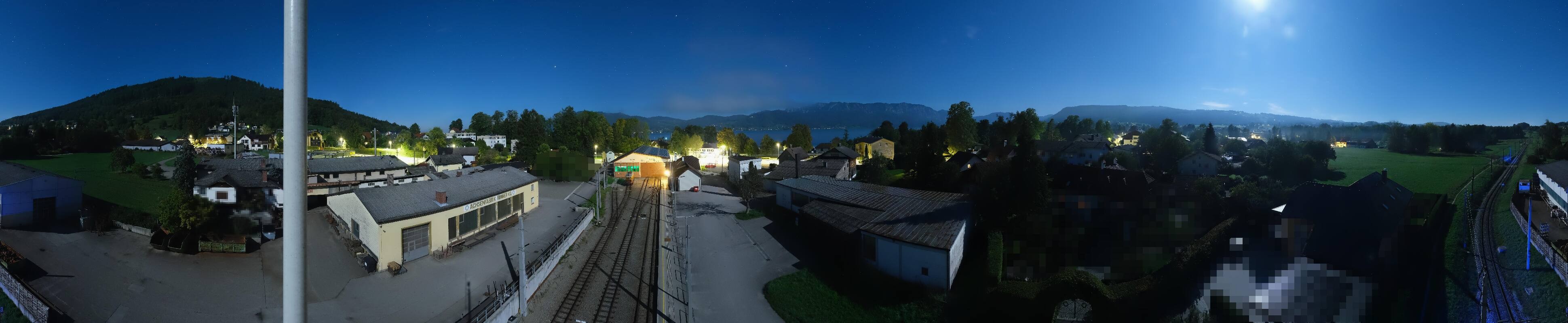 Archiv Foto Webcam Bahnhof am Attersee