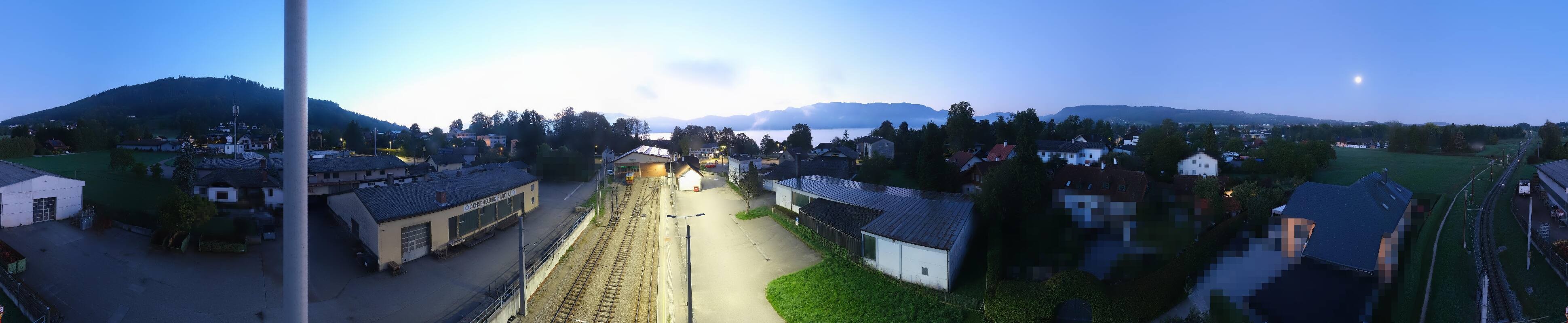 Archiv Foto Webcam Bahnhof am Attersee
