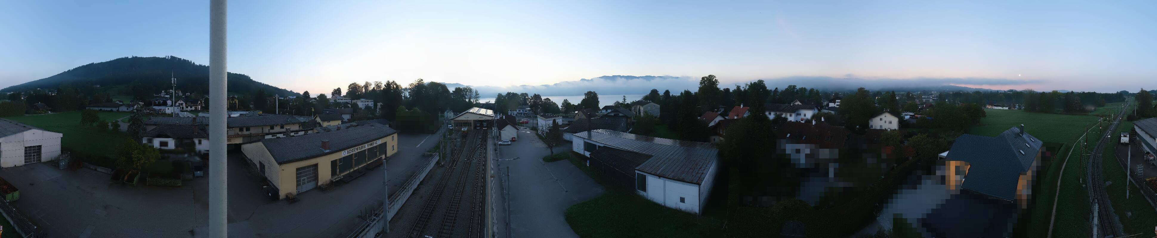 Archiv Foto Webcam Bahnhof am Attersee