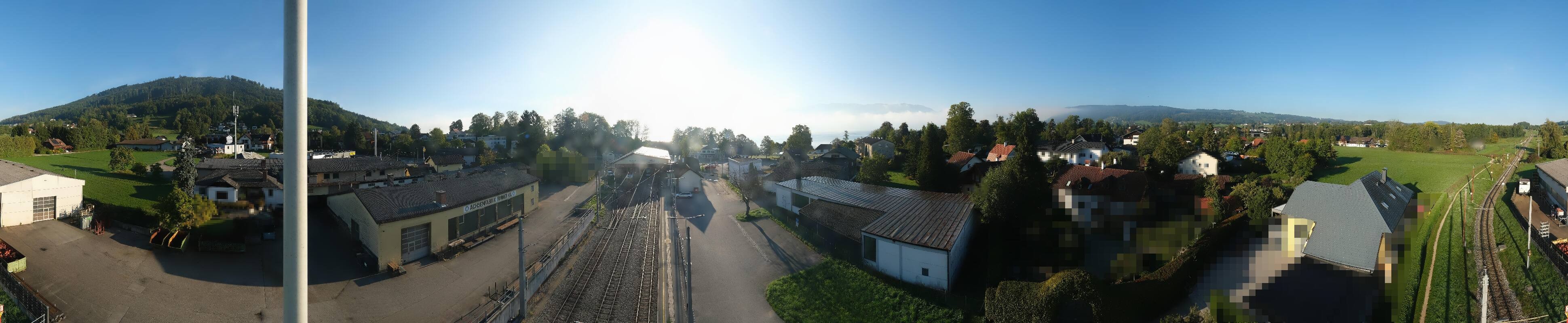 Archiv Foto Webcam Bahnhof am Attersee