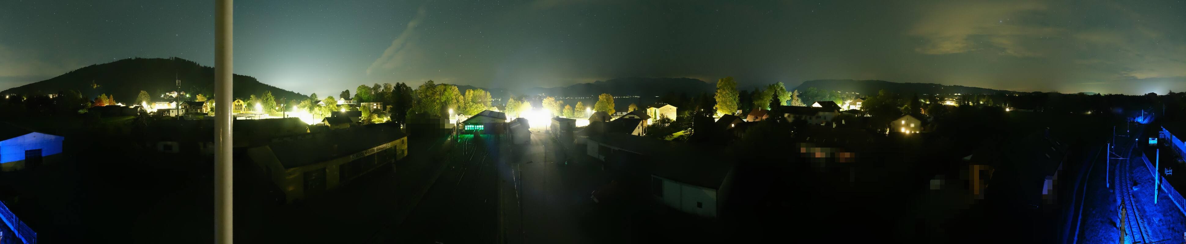 Archived image Webcam Train station at Attersee