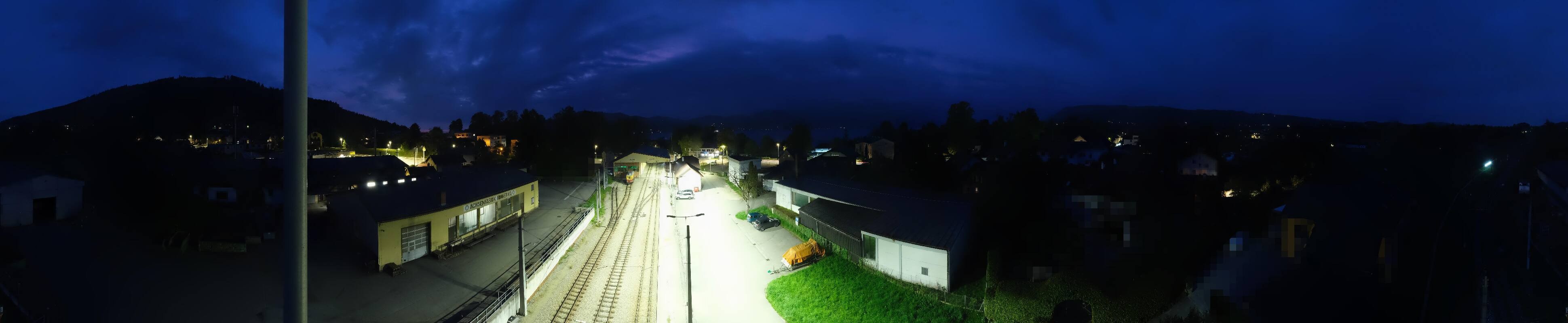 Archived image Webcam Train station at Attersee