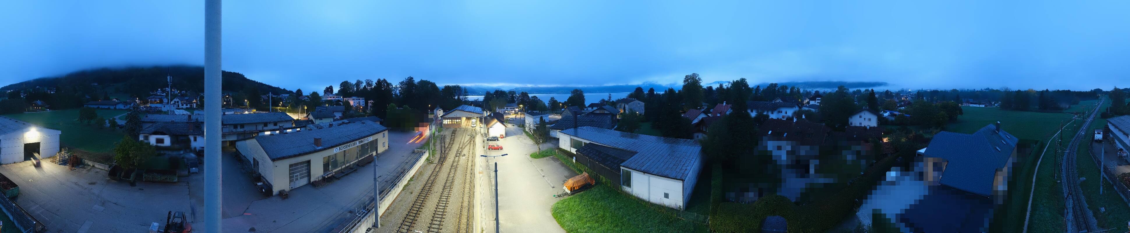 Archiv Foto Webcam Bahnhof am Attersee