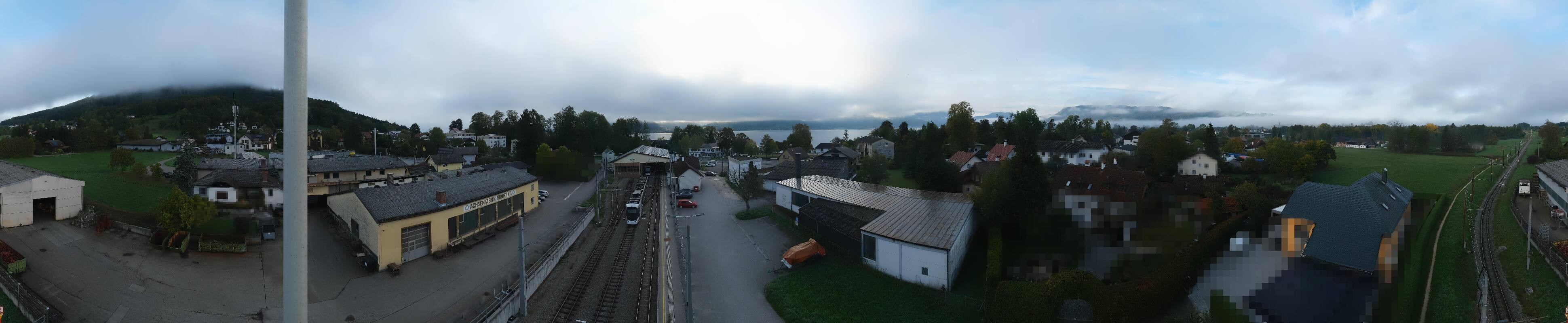 Archiv Foto Webcam Bahnhof am Attersee