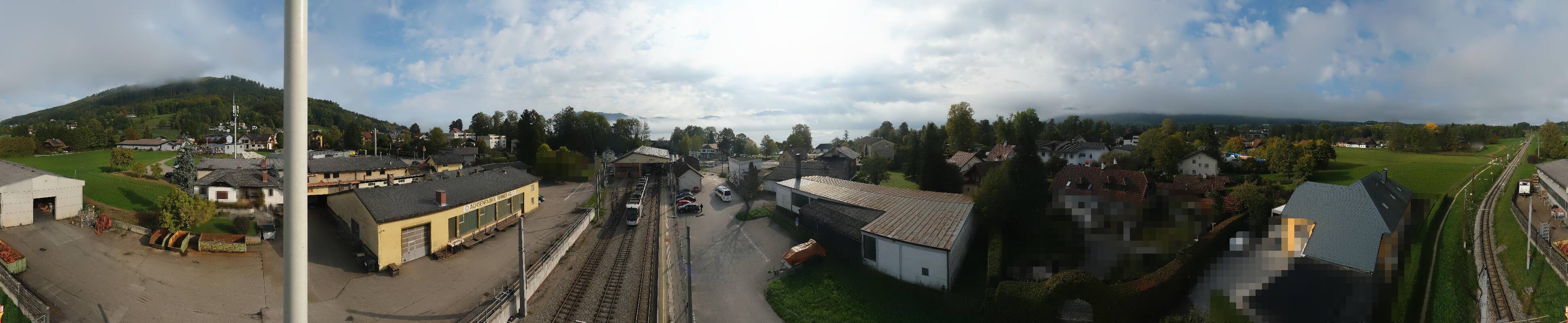 Archiv Foto Webcam Bahnhof am Attersee