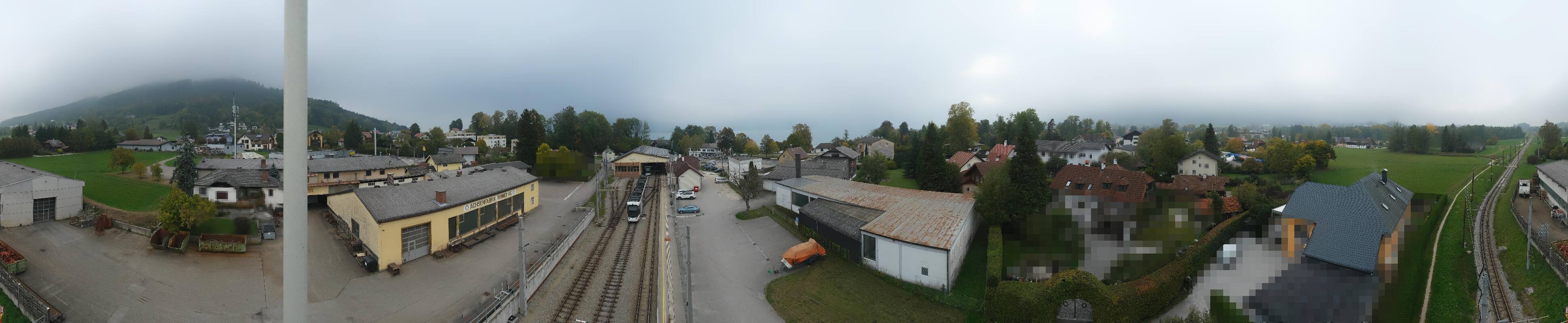 Archiv Foto Webcam Bahnhof am Attersee