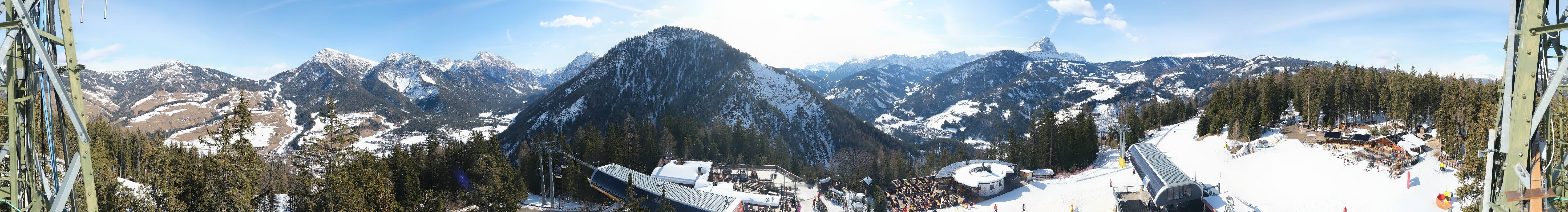 Archiv Foto Webcam Bergstation Piz de Plaies am Kronplatz