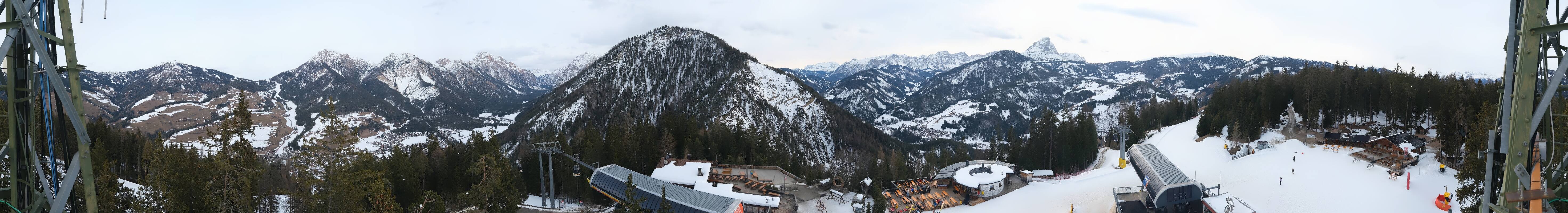 Archiv Foto Webcam Bergstation Piz de Plaies am Kronplatz