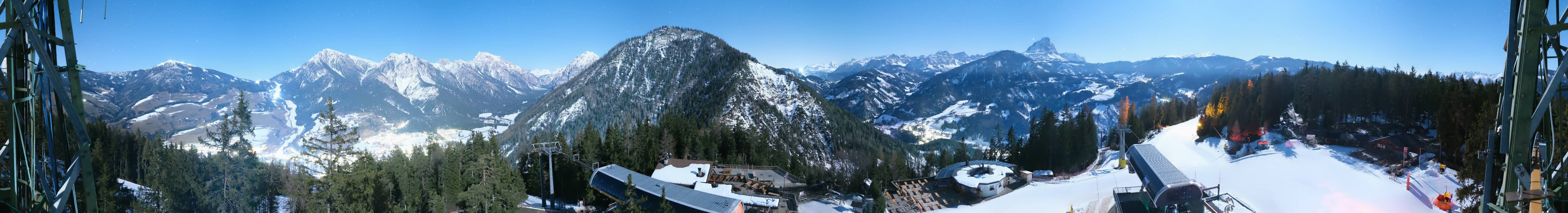 Archived image Webcam Mountain station Piz de Plaies at Kronplatz