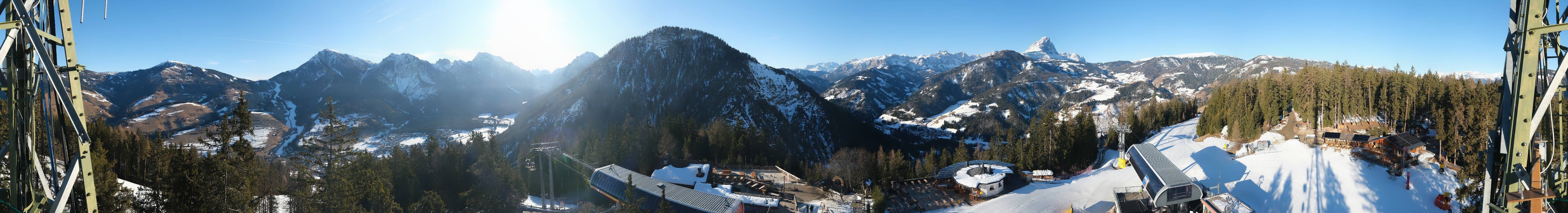 Archived image Webcam Mountain station Piz de Plaies at Kronplatz