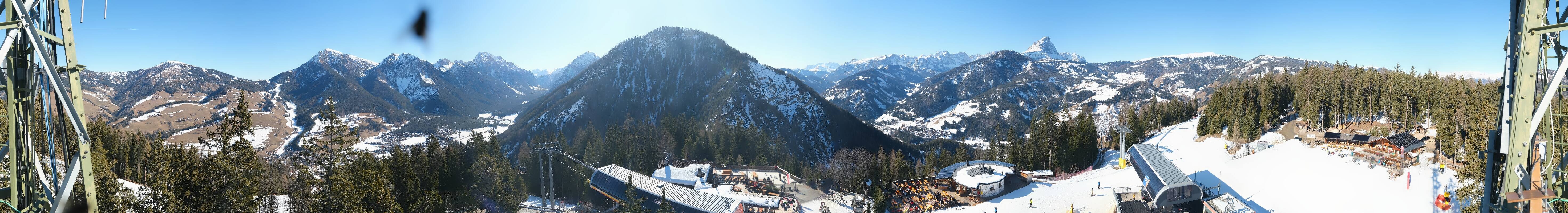 Archived image Webcam Mountain station Piz de Plaies at Kronplatz