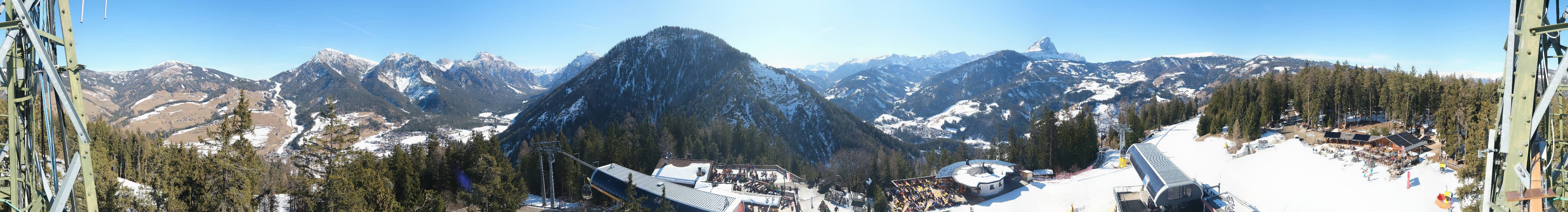 Archived image Webcam Mountain station Piz de Plaies at Kronplatz